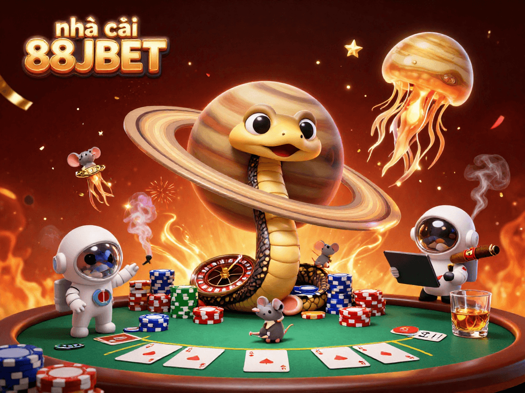 Learn about casino strategies at nhà cái 88JBET, where colorful gambling elements create thrilling action.