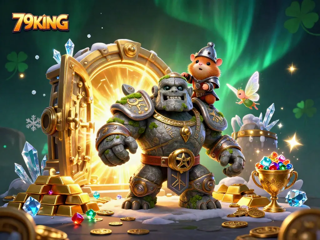 Experience thrilling gameplay with 79KING through epic casino adventure featuring magic, treasures, and guardians.