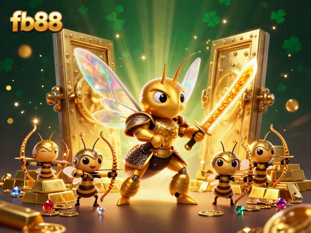Experience the thrilling gameplay at fb88, showcasing a dynamic scene with casino-themed elements.