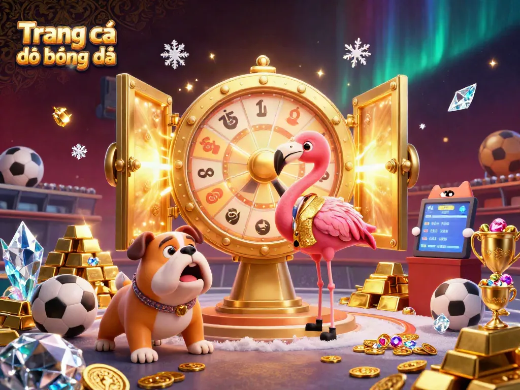 Exciting scene showcasing Trang cá độ bóng đá with dynamic characters in a sports betting atmosphere, rich in detail.