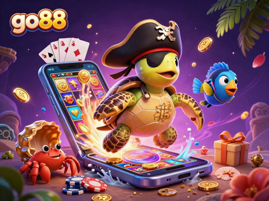 Spin the reels with go88's lively casino characters and exciting game elements.