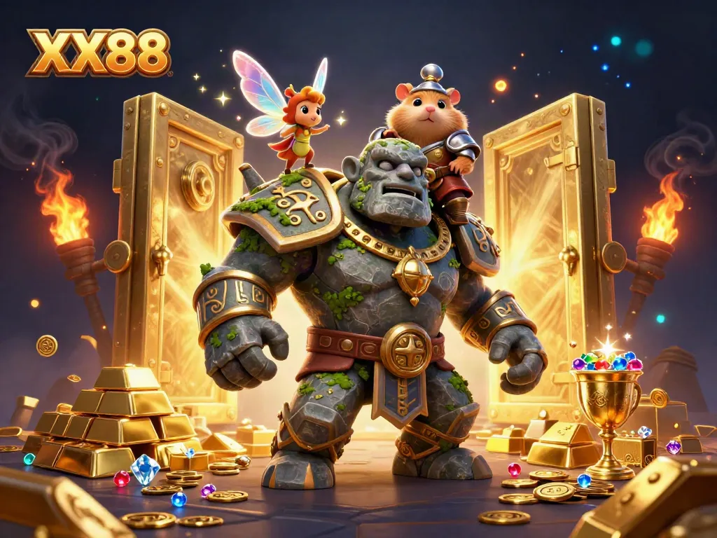 Experience thrilling adventures at XX88 with magical characters and treasures.