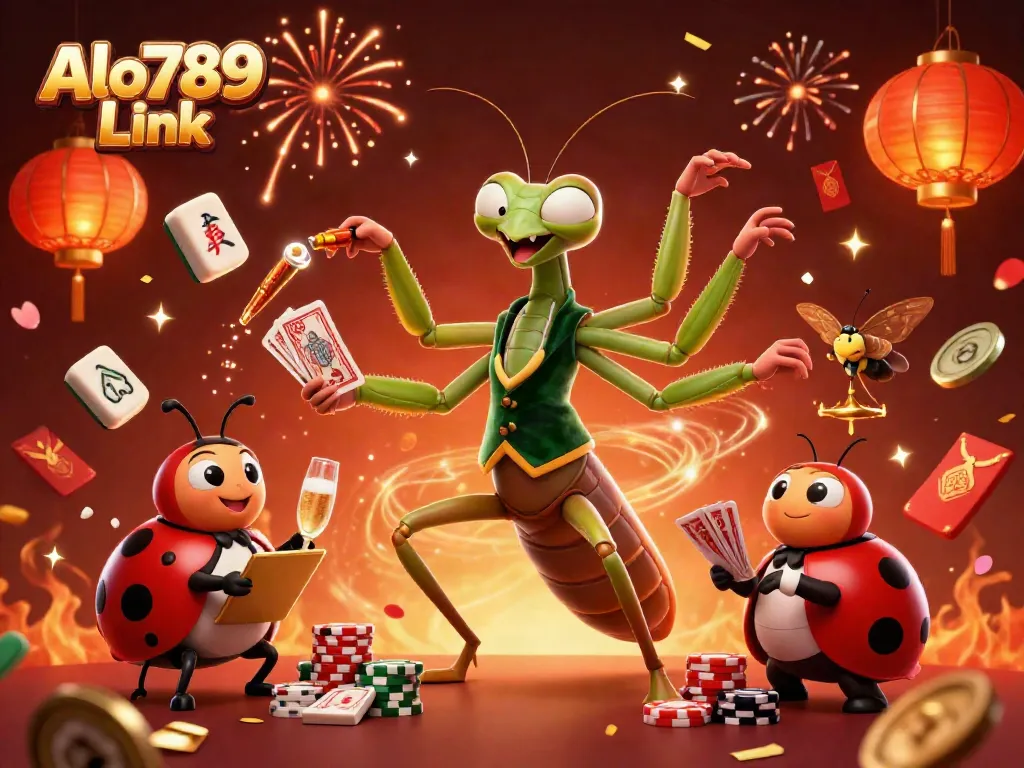 Engage with Alo789 Link's thrilling casino experience featuring dynamic characters and rich gambling elements.